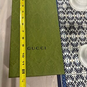 Gucci Olive Green Embossed Box